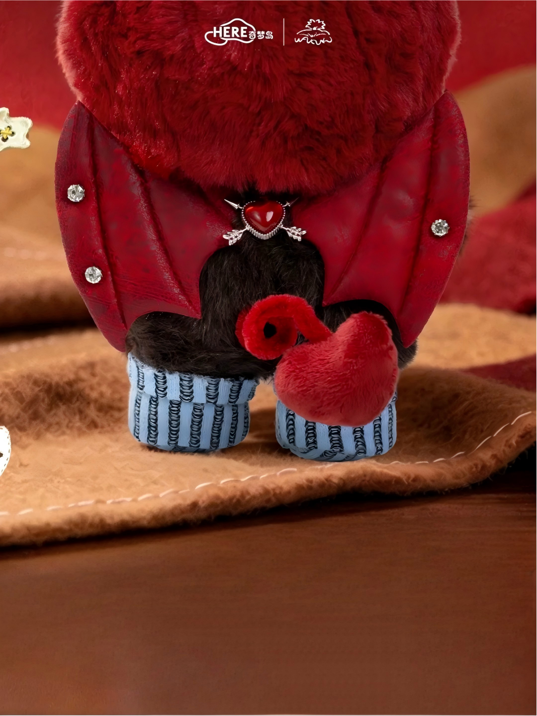 Wakuku Heartthrob Devil Vinyl Plush Hanging Card（Release on the 7th）