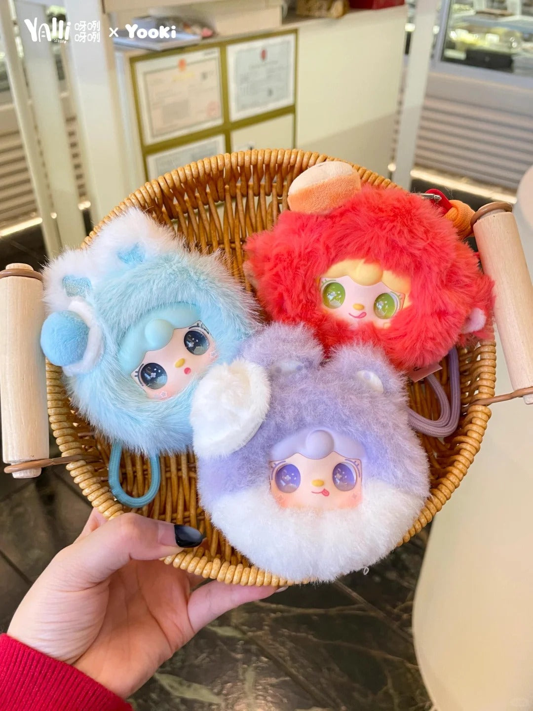 Yooki Mirror Comb Energy Station Plush Charm