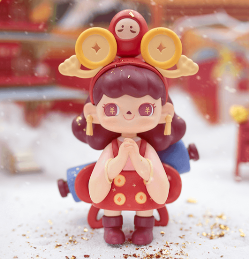 QIANXI MEIMEI girl Wish to pray Series toy figures