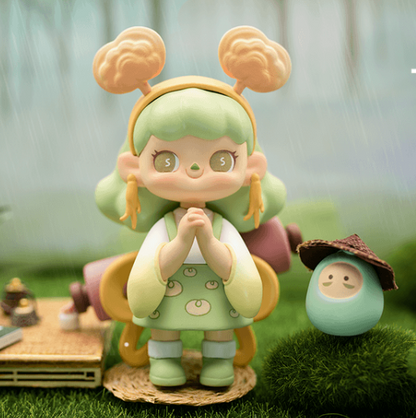 QIANXI MEIMEI girl Wish to pray Series toy figures