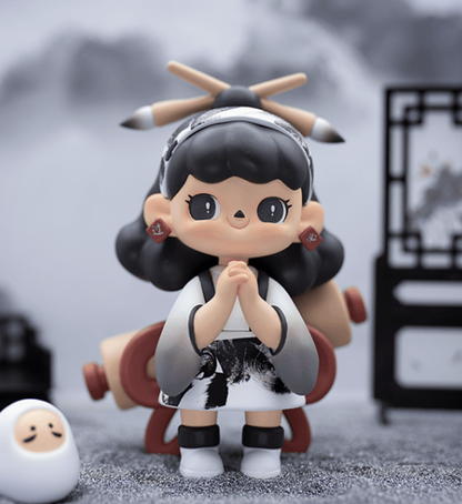 QIANXI MEIMEI girl Wish to pray Series toy figures