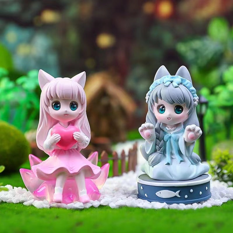 soft cute cat Series dolls