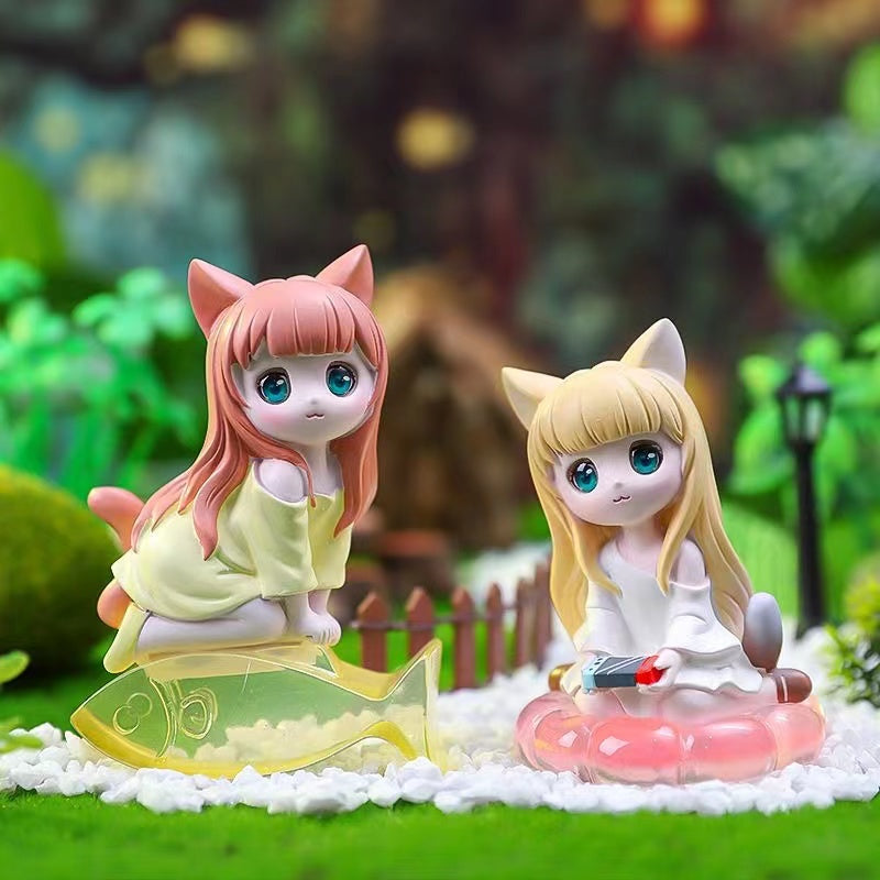 soft cute cat Series dolls