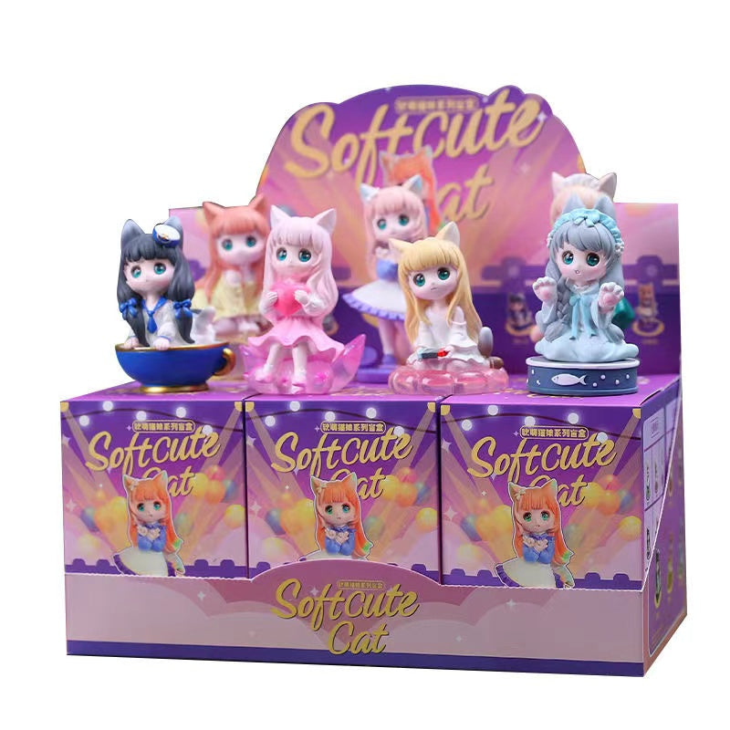 soft cute cat Series dolls