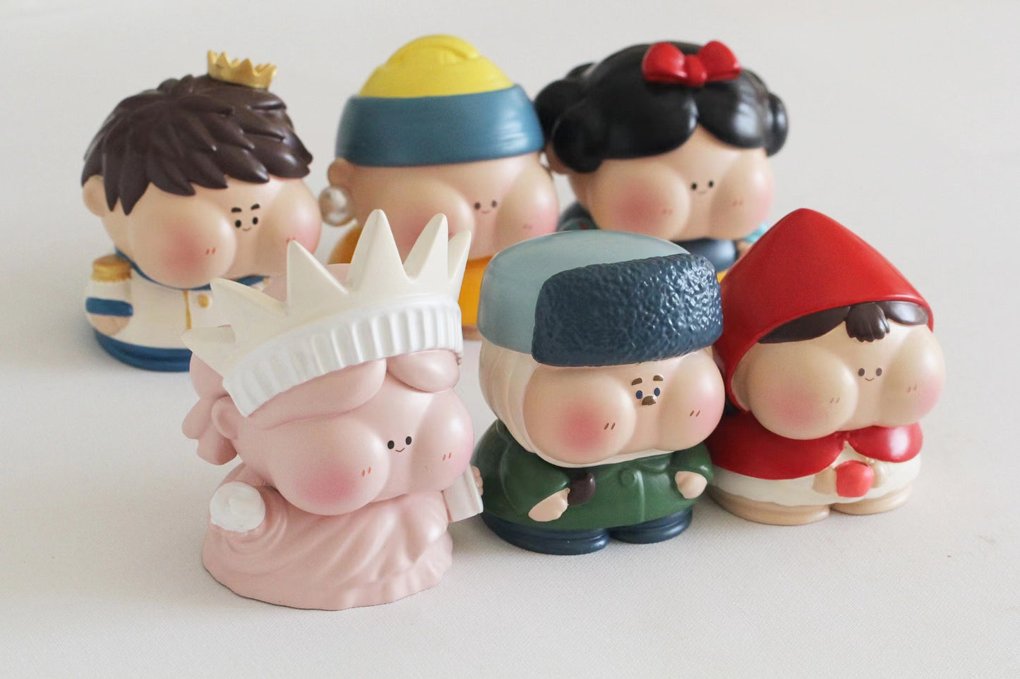 Yuan guoguo Round Cheek Handcrafts Series dolls Gift Set