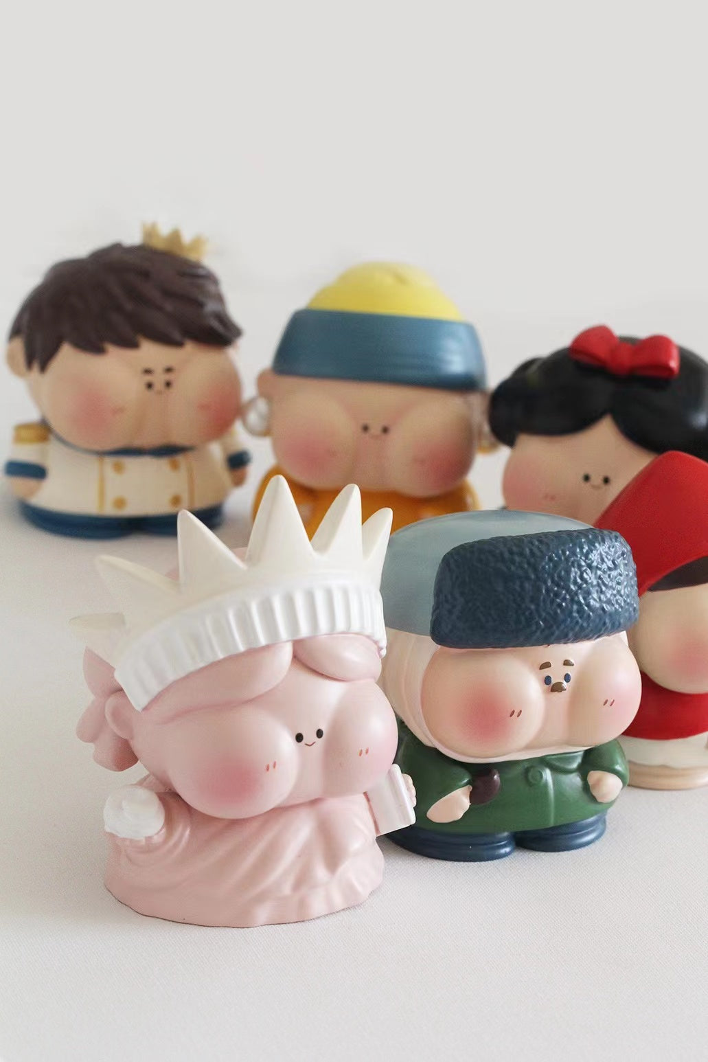 Yuan guoguo Round Cheek Handcrafts Series dolls Gift Set