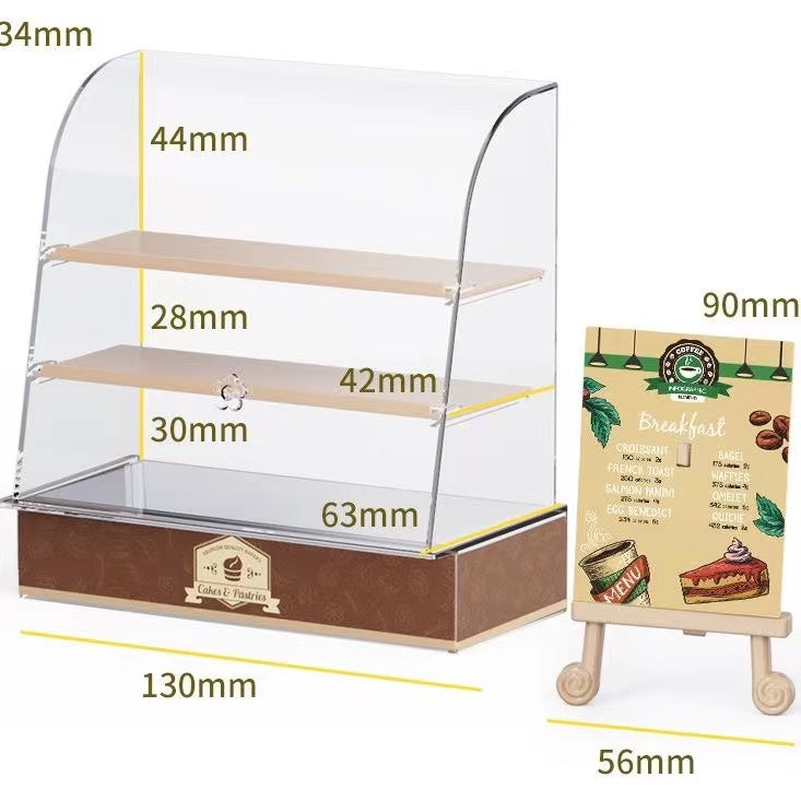 Display #Cake Shelf Toy Showcase Box Girls Gift Set