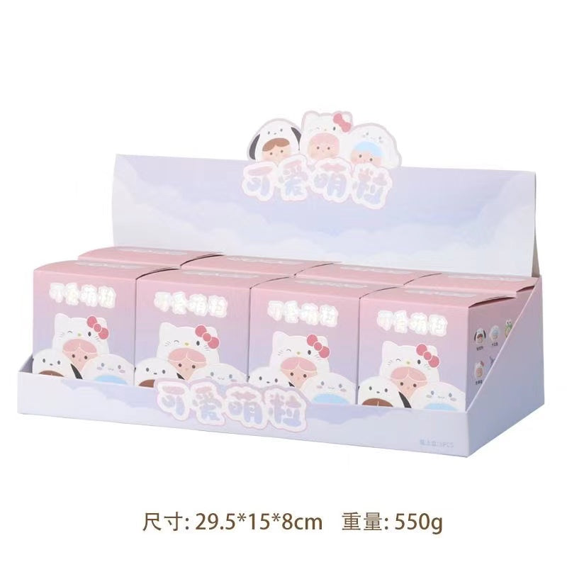 Sanrio Cute Mini Bean Series dolls Gift Set