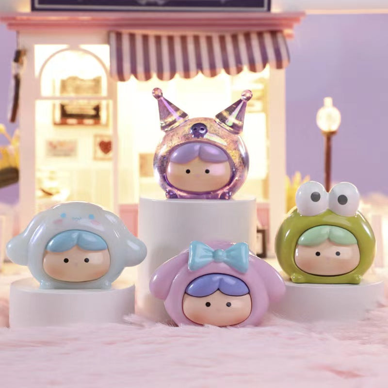 Sanrio Cute Mini Bean Series dolls Gift Set