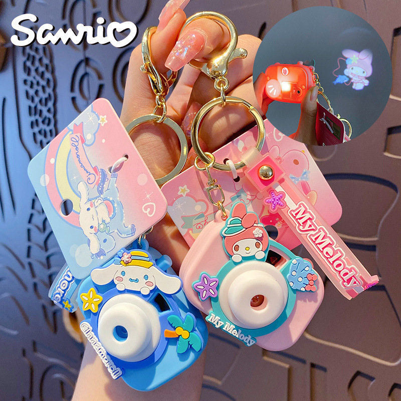 Summer camera key chain pendant Series dolls