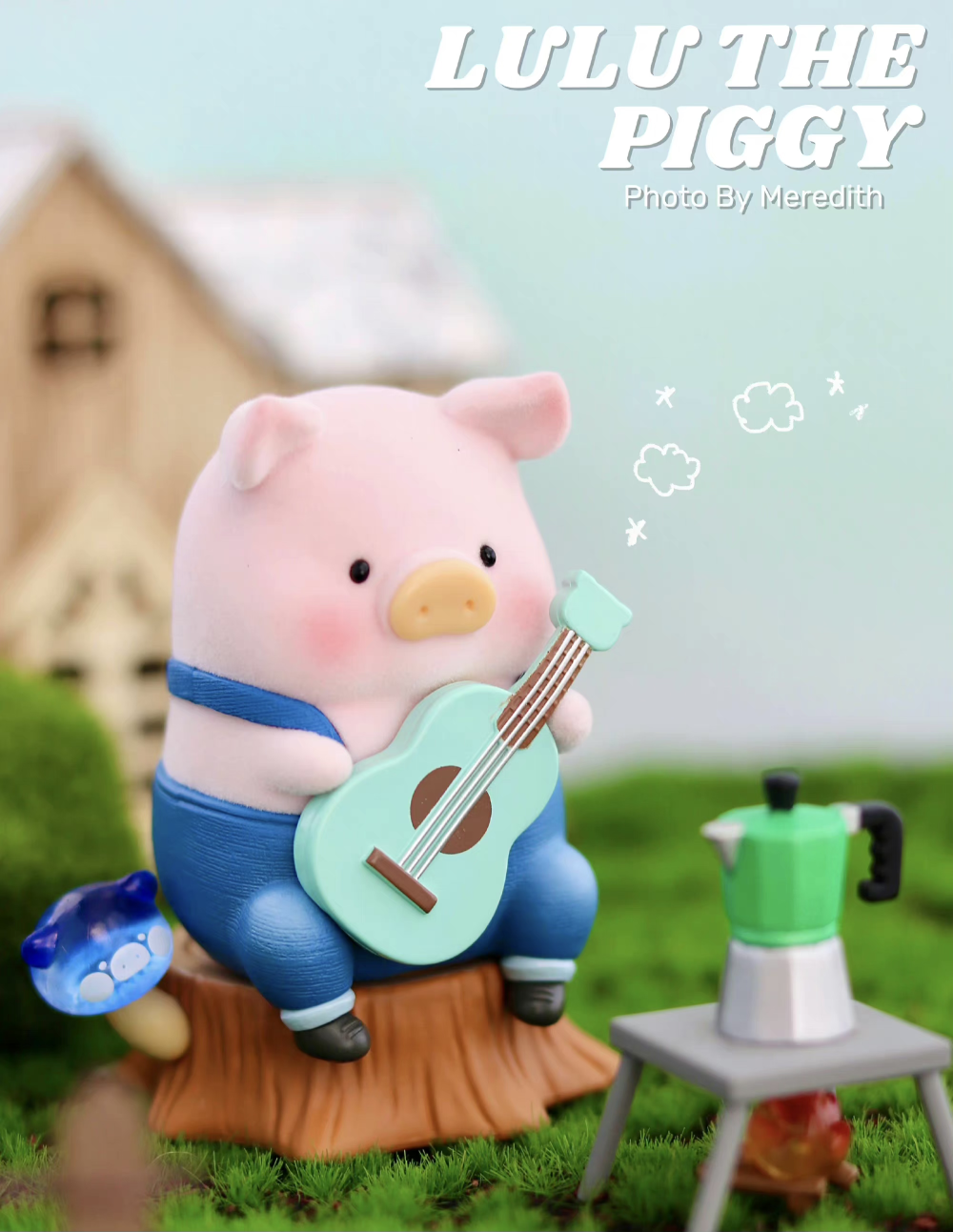 Lovely pig-series toy figure Gift Set