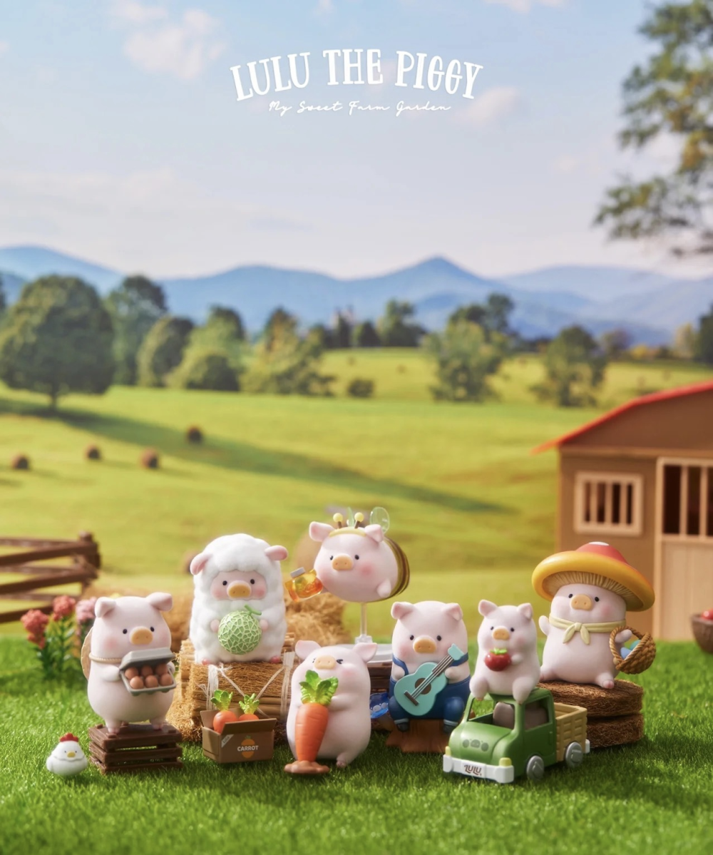 Lovely pig-series toy figure Gift Set