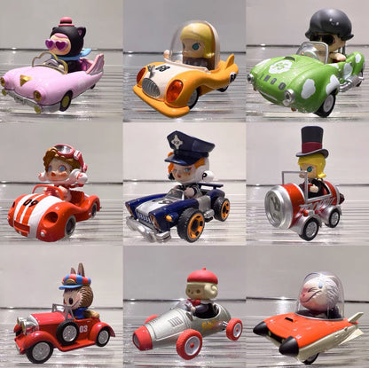 POP CAR Super Track Series dolls Gift set