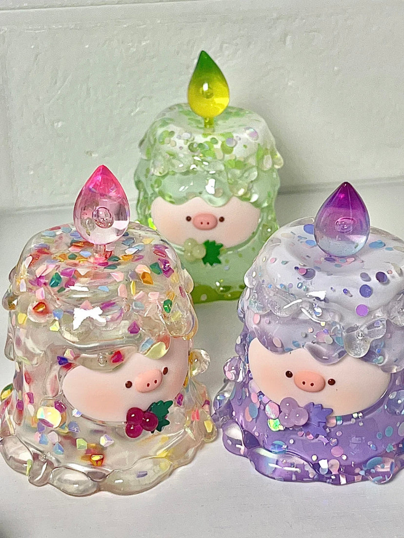 Pote Pote Pig Star Wish Candle One Year Anniversary Limit Series (OPEN BOX) dolls Gift set