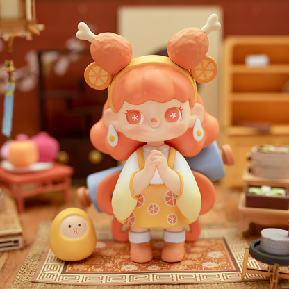 QIANXI MEIMEI girl Wish to pray Series toy figures